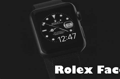 how to get apple watch rolex face|best Apple Watch faces Rolex.